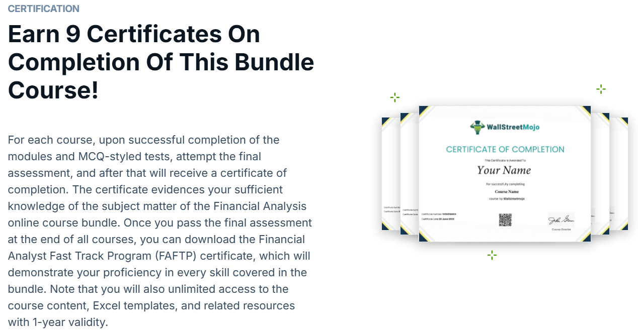 Financial Analyst Fast Track Program